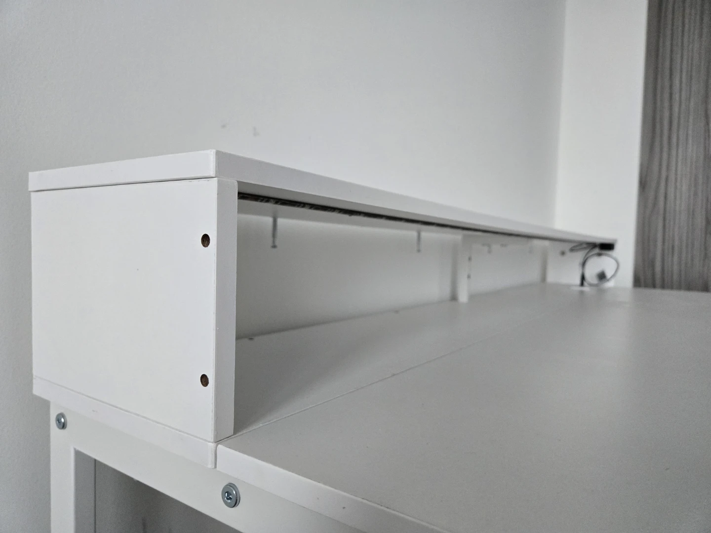 Computer Desk w/ Power Outlets & LED - photo 2