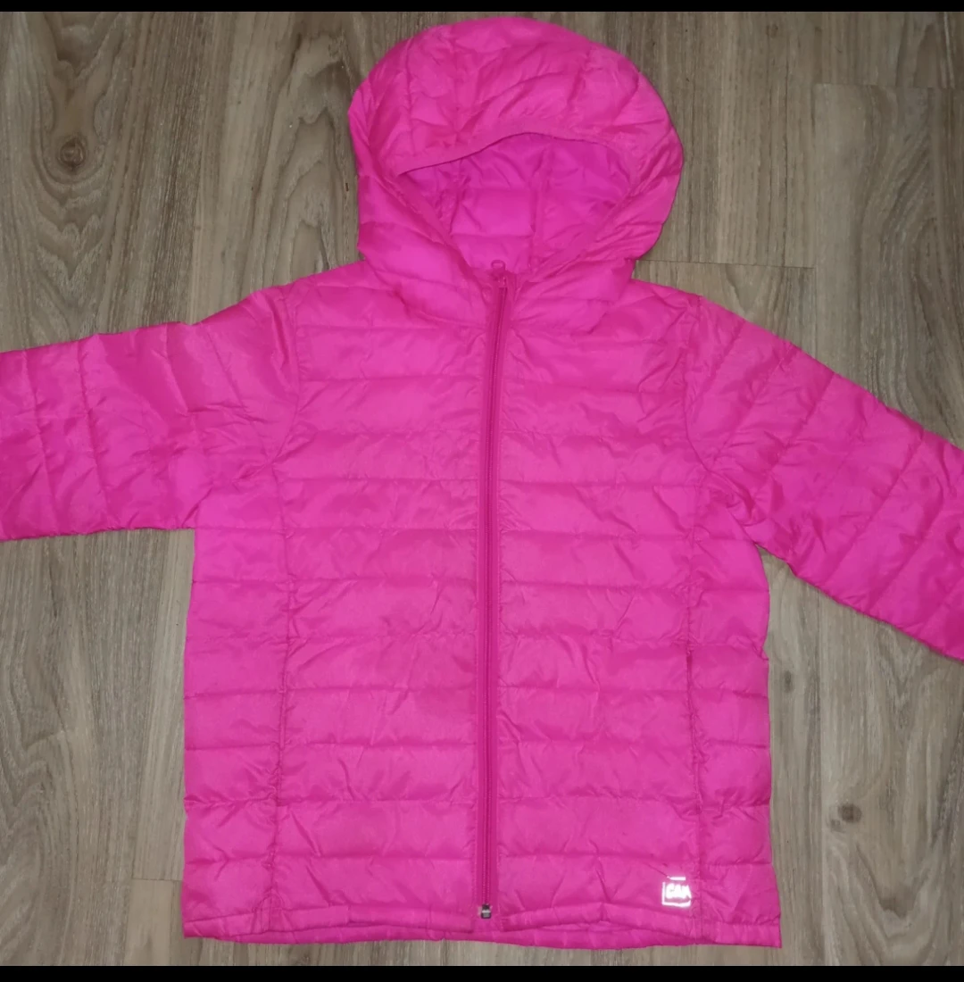 Gap Kids Pink Lightweight Puffer Jacket Size Large - photo 3