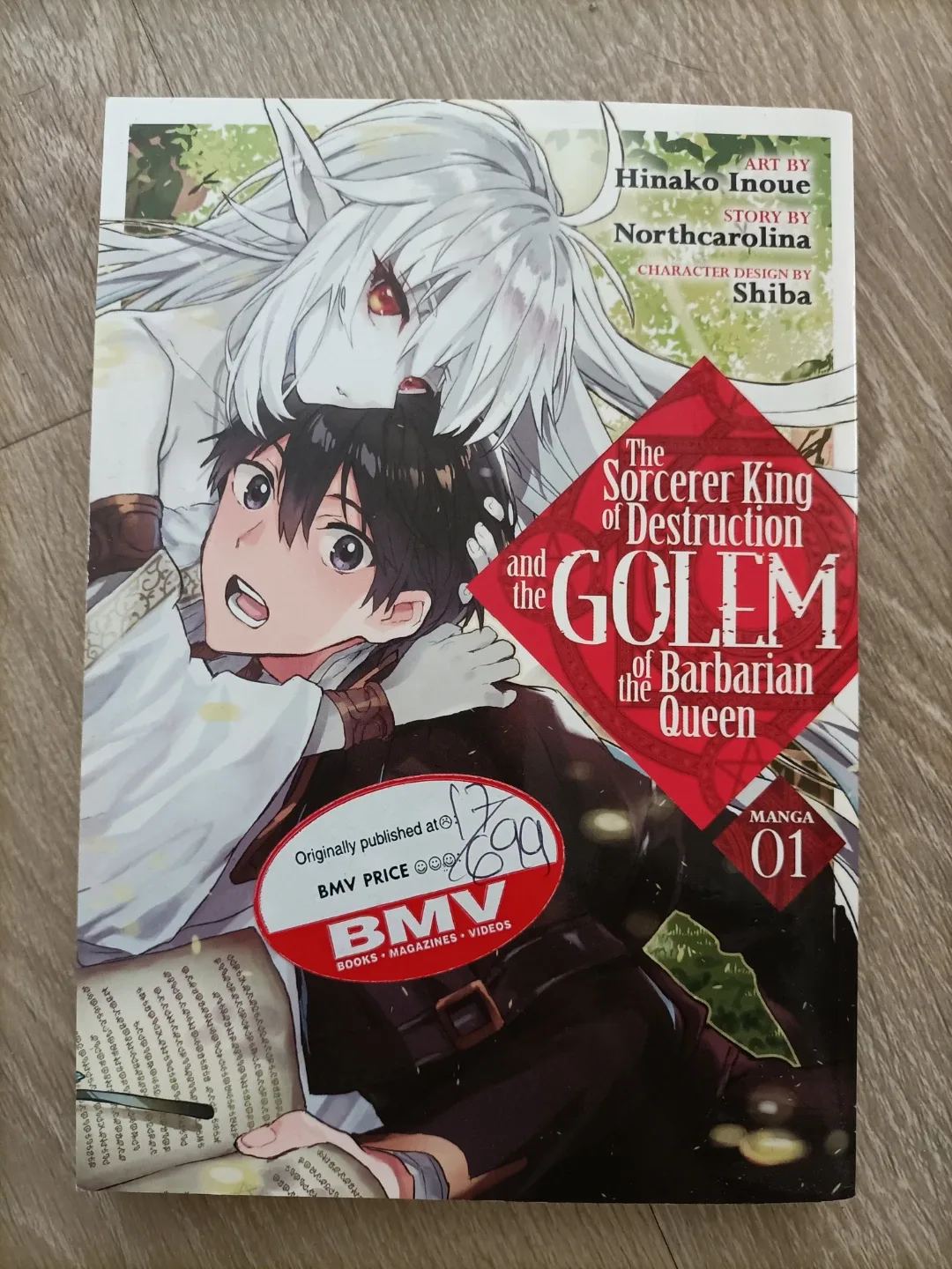 🏈The Sorcerer King of Destruction and the Golem Vol. 1