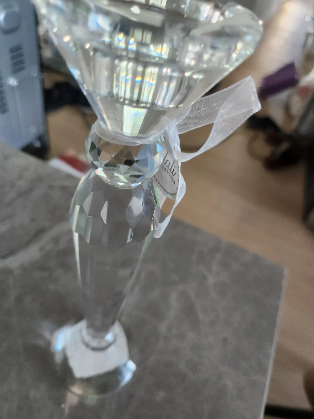 Lali Collection Crystal Candlestick Holder