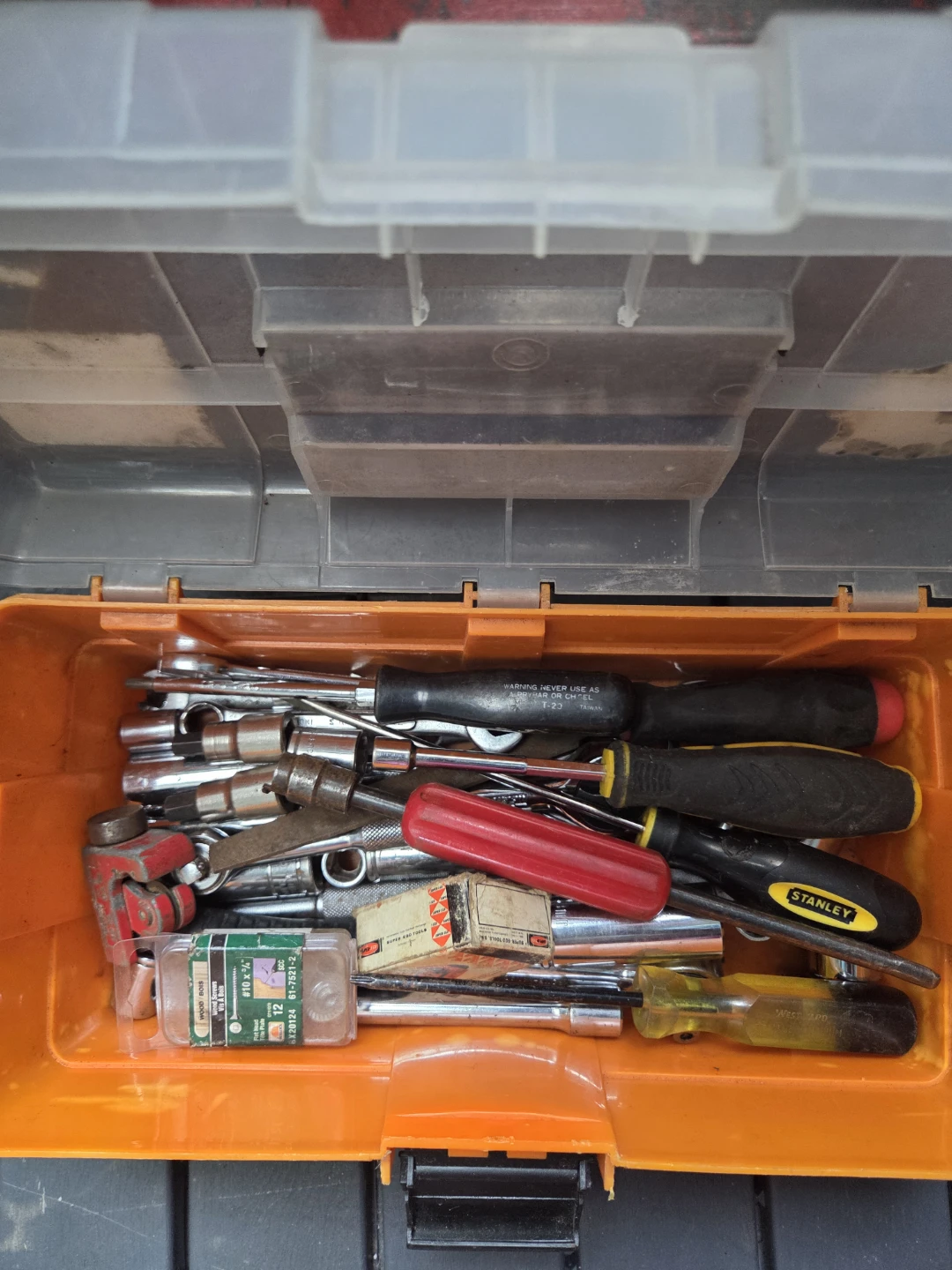 Assorted Tools in Toolbox and Bin - photo 2