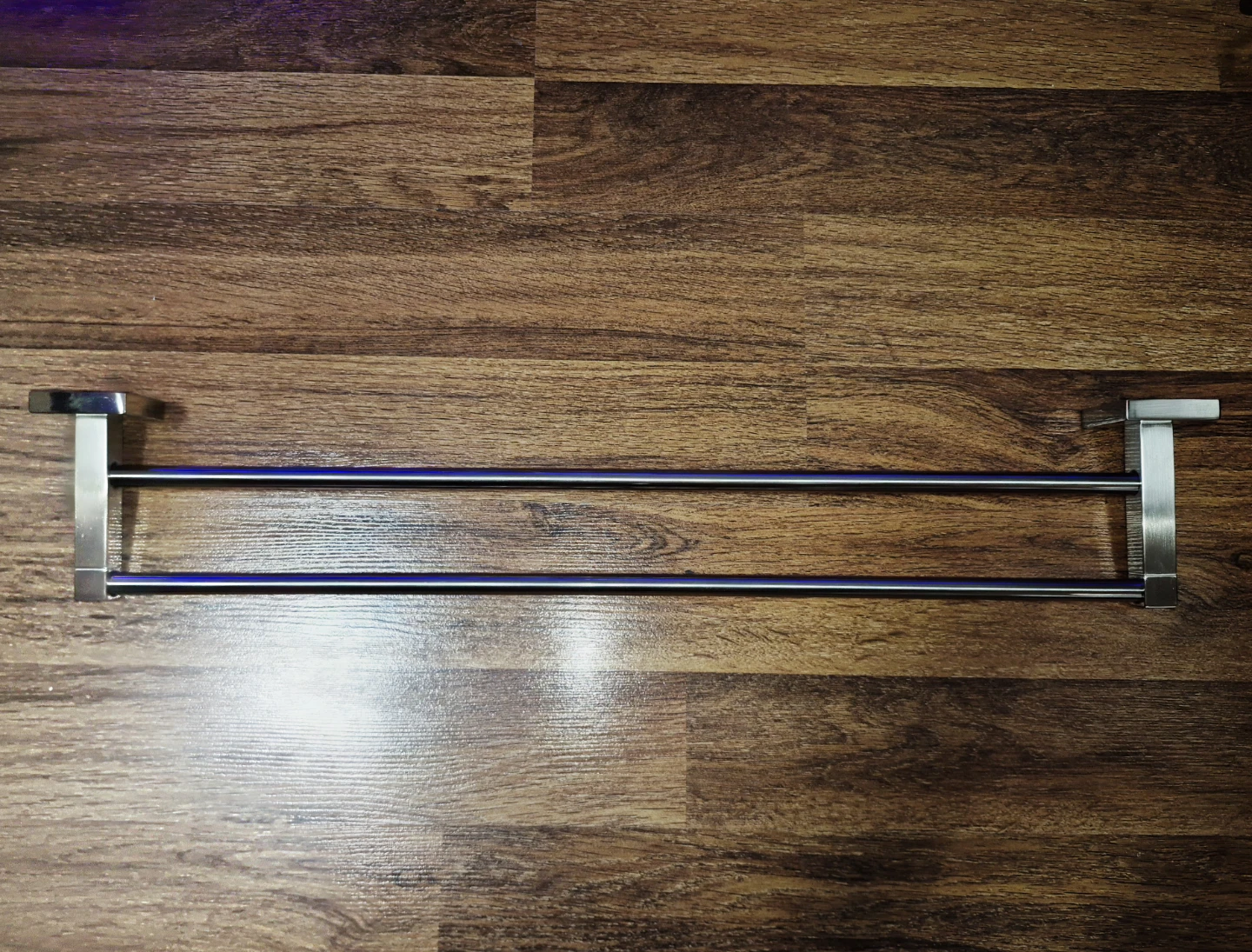 Double Towel Bar/Racks 24" Brushed Nickel - photo 3