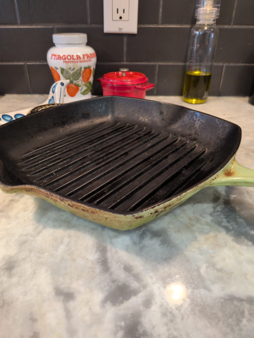 Le Creuset Square Grill Pan - photo 2