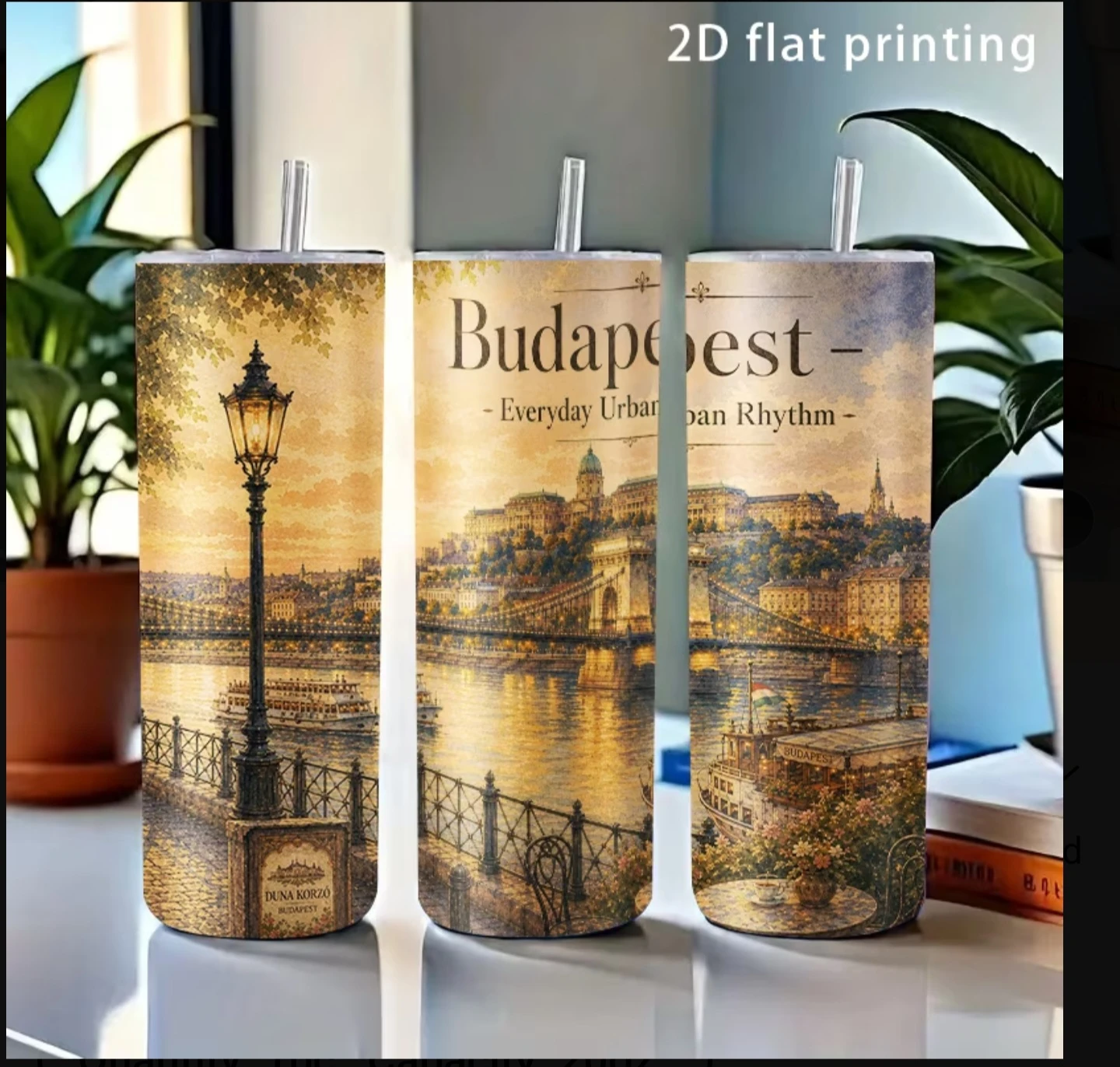 Budapest Everyday Urban Rhythm Tumbler