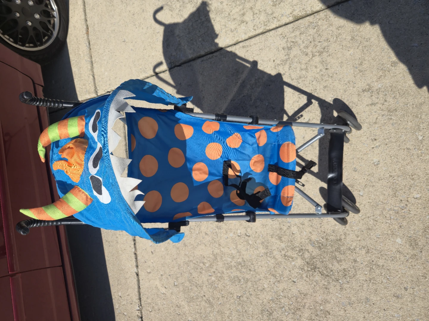 Cosco Monster Umbrella Stroller – Blue & Orange - photo 2