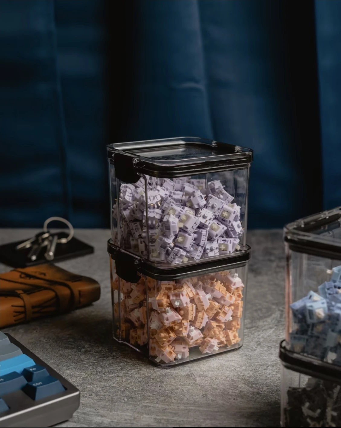 Keyboard Switch Containers