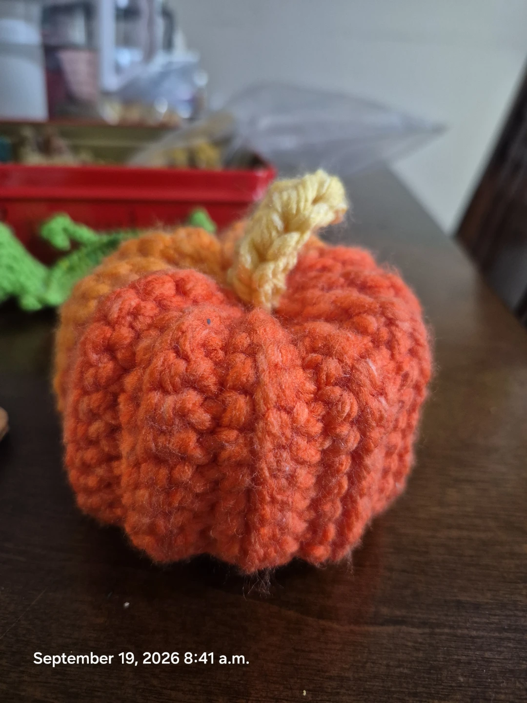 Handmade Crochet Pumpkin Decor - photo 2