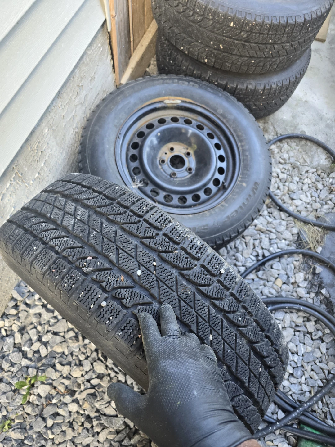 BFGoodrich Winter Tires on Steel Rims 245/65R17