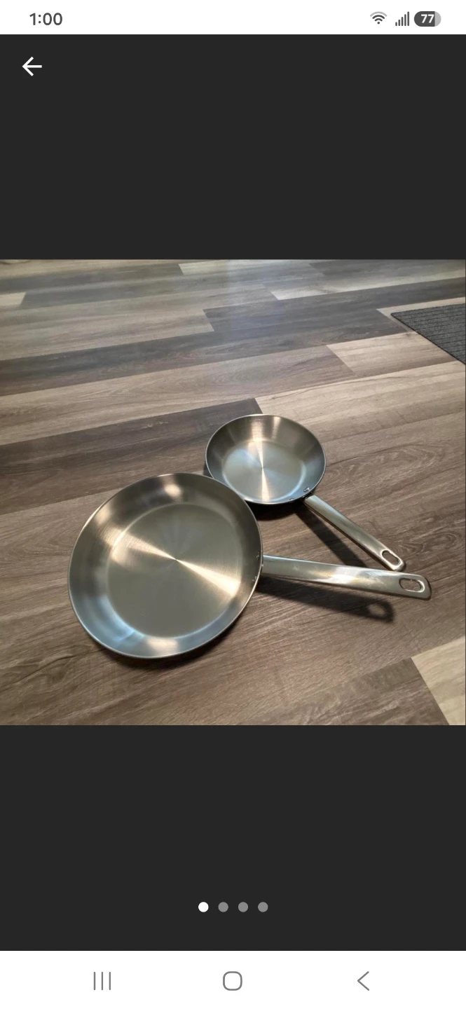 Tools of the Trade Stainless Steel Skillet Set - photo 2