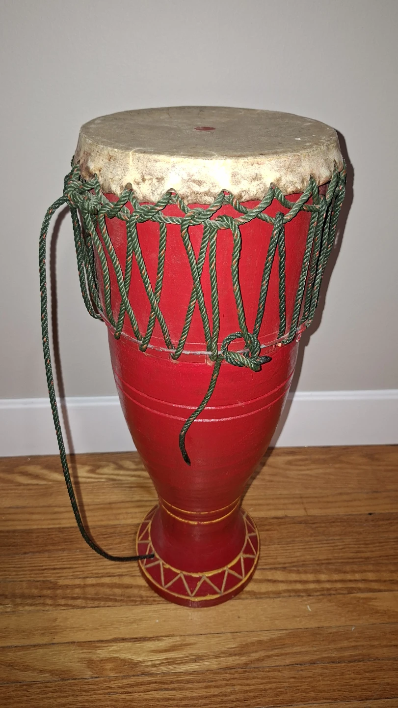 Traditional West African Djembe Drum - photo 5