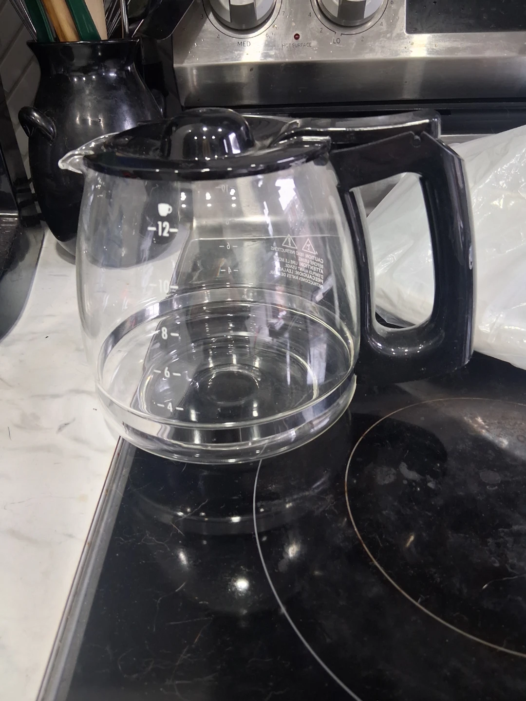 Replacement 12-Cup Glass Coffee Carafe