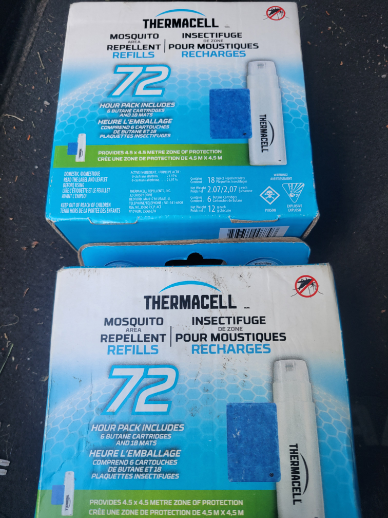 *Two packs* Thermacell Mosquito Repellent Refill Pack