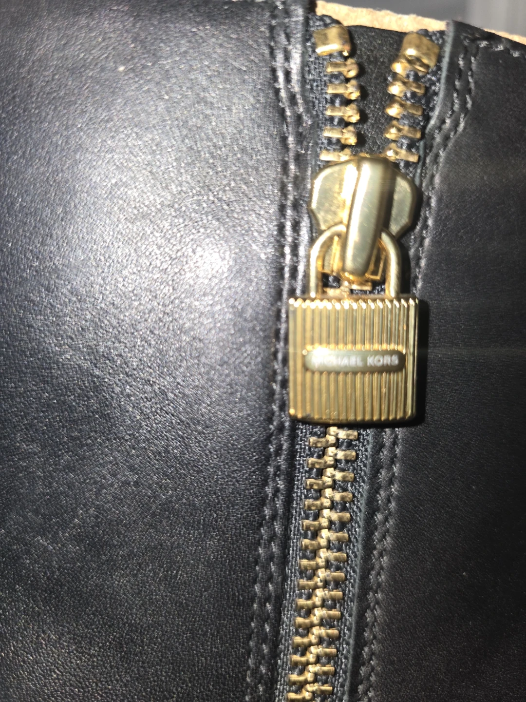 Michael Kors Black Leather Ankle Boots - photo 3