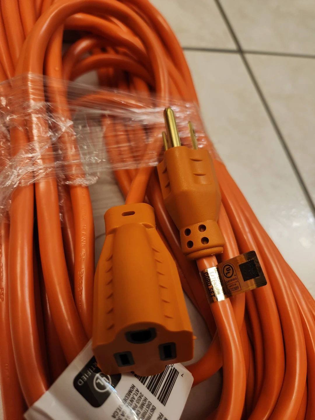 HDX 50 ft Indoor/Outdoor Extension Cord - photo 3