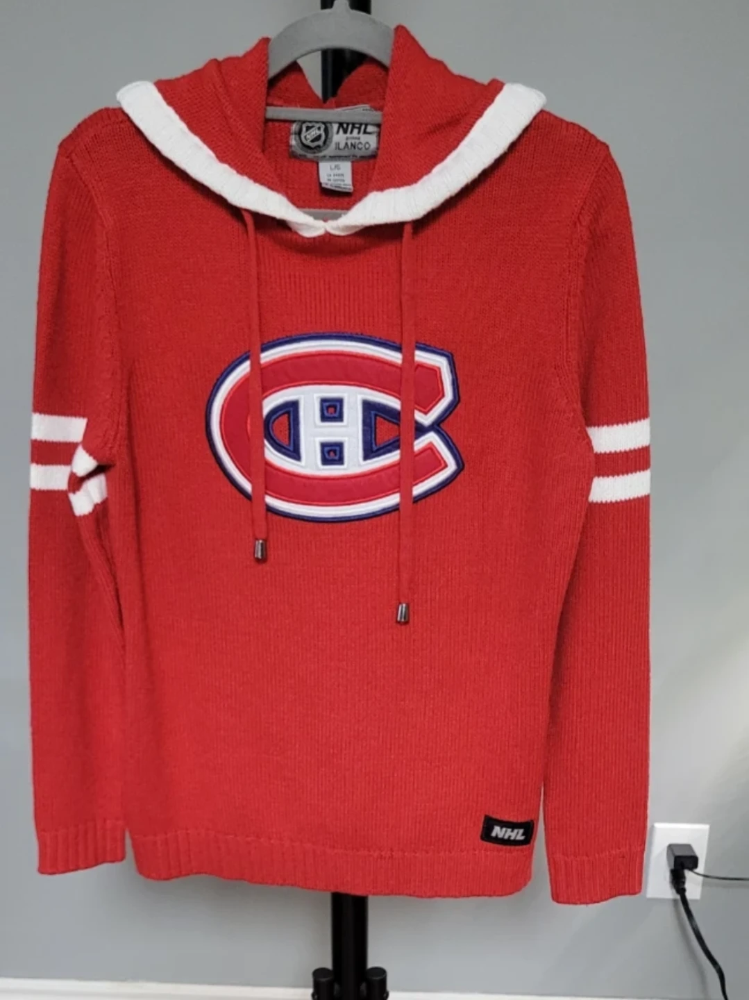 Montreal Canadiens NHL Knit Hoodie L