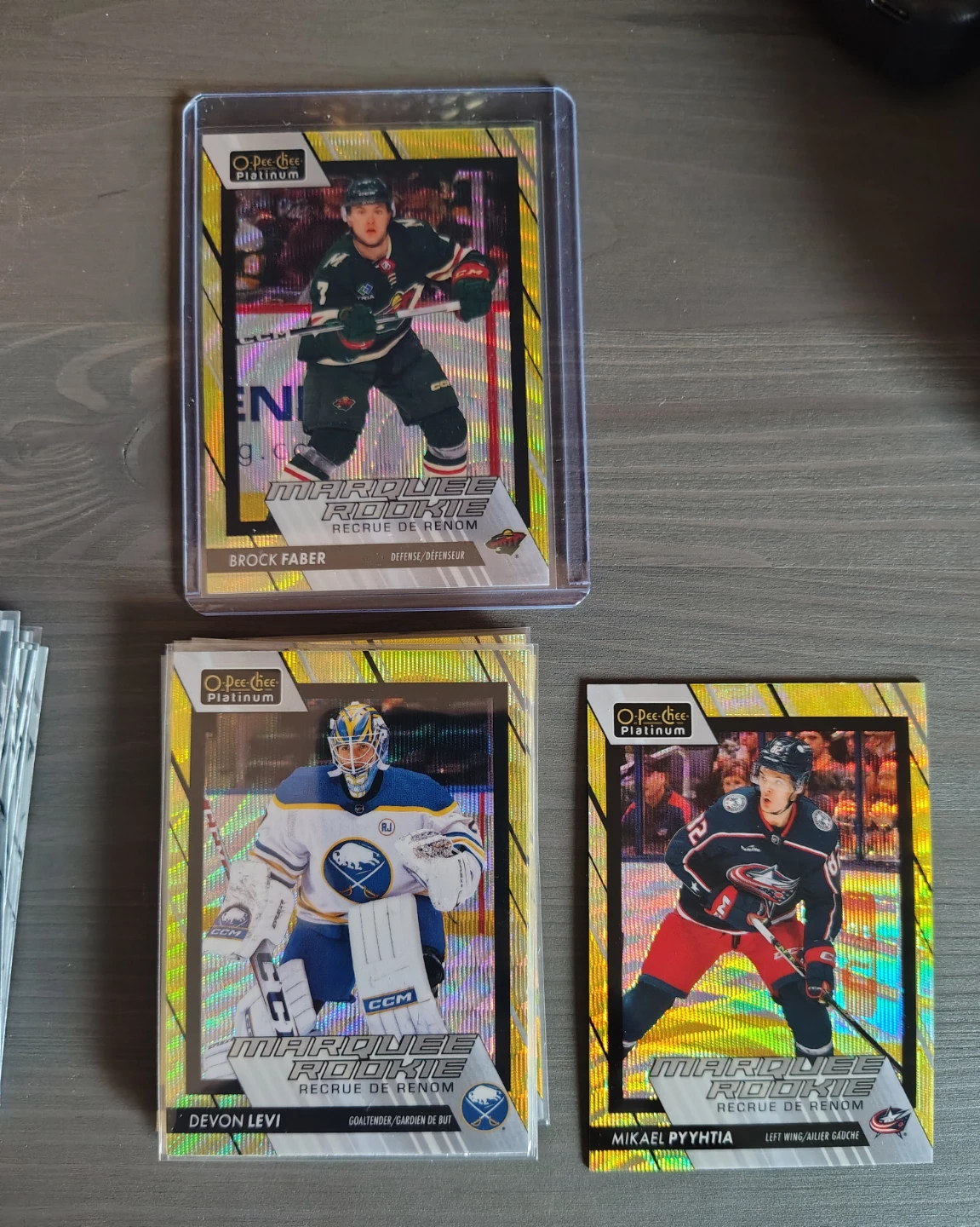 OPC Platinum Marquee Rookie 72 Card Lot - photo 3