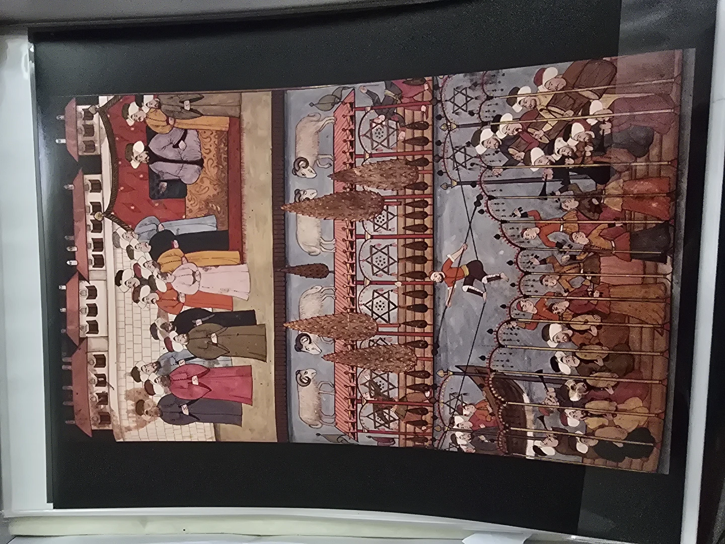 🏈 Banri Namikawa Silk Road print Ottoman painting - photo 2