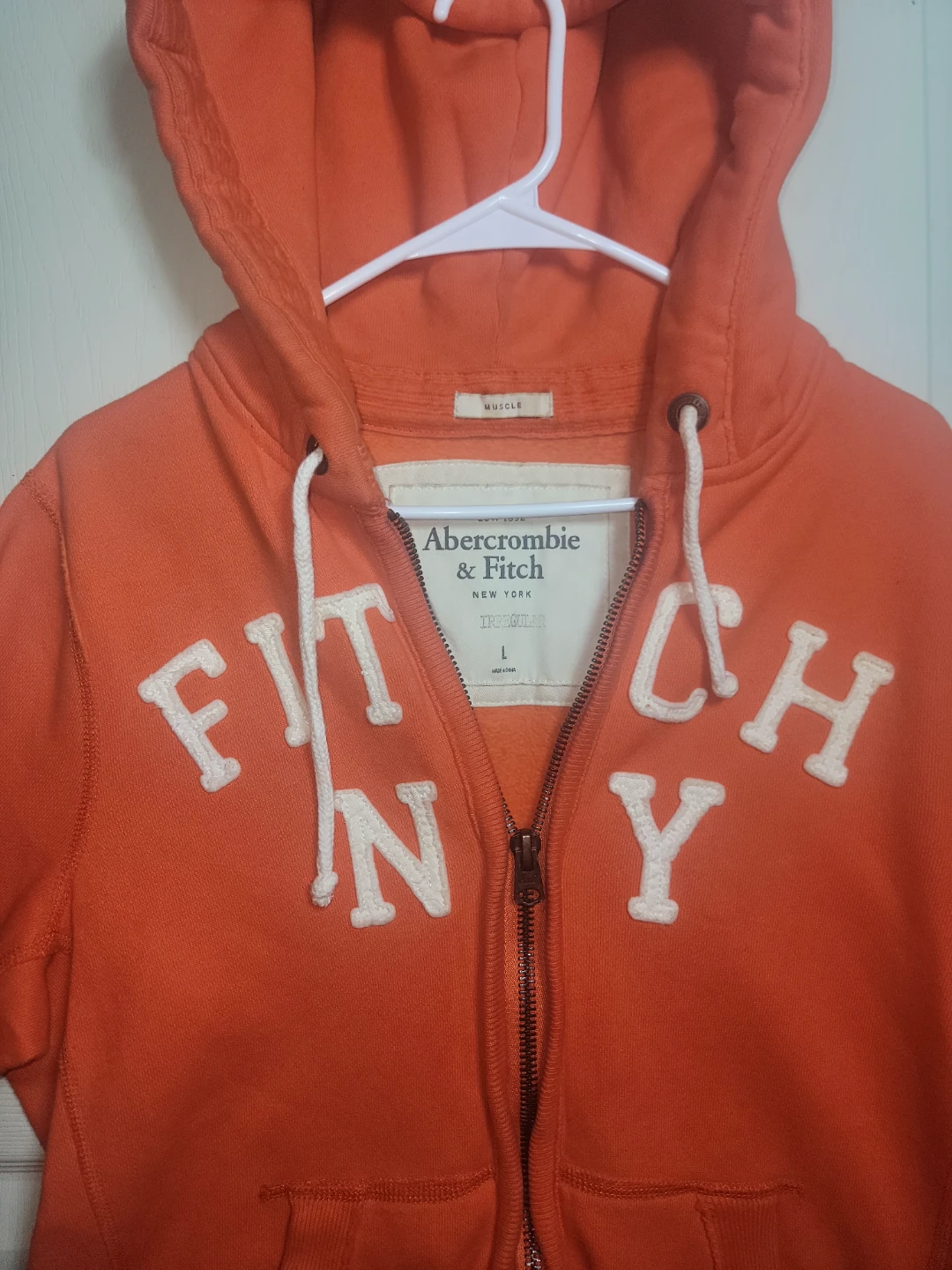 Abercrombie & Fitch Orange Hoodie - photo 2