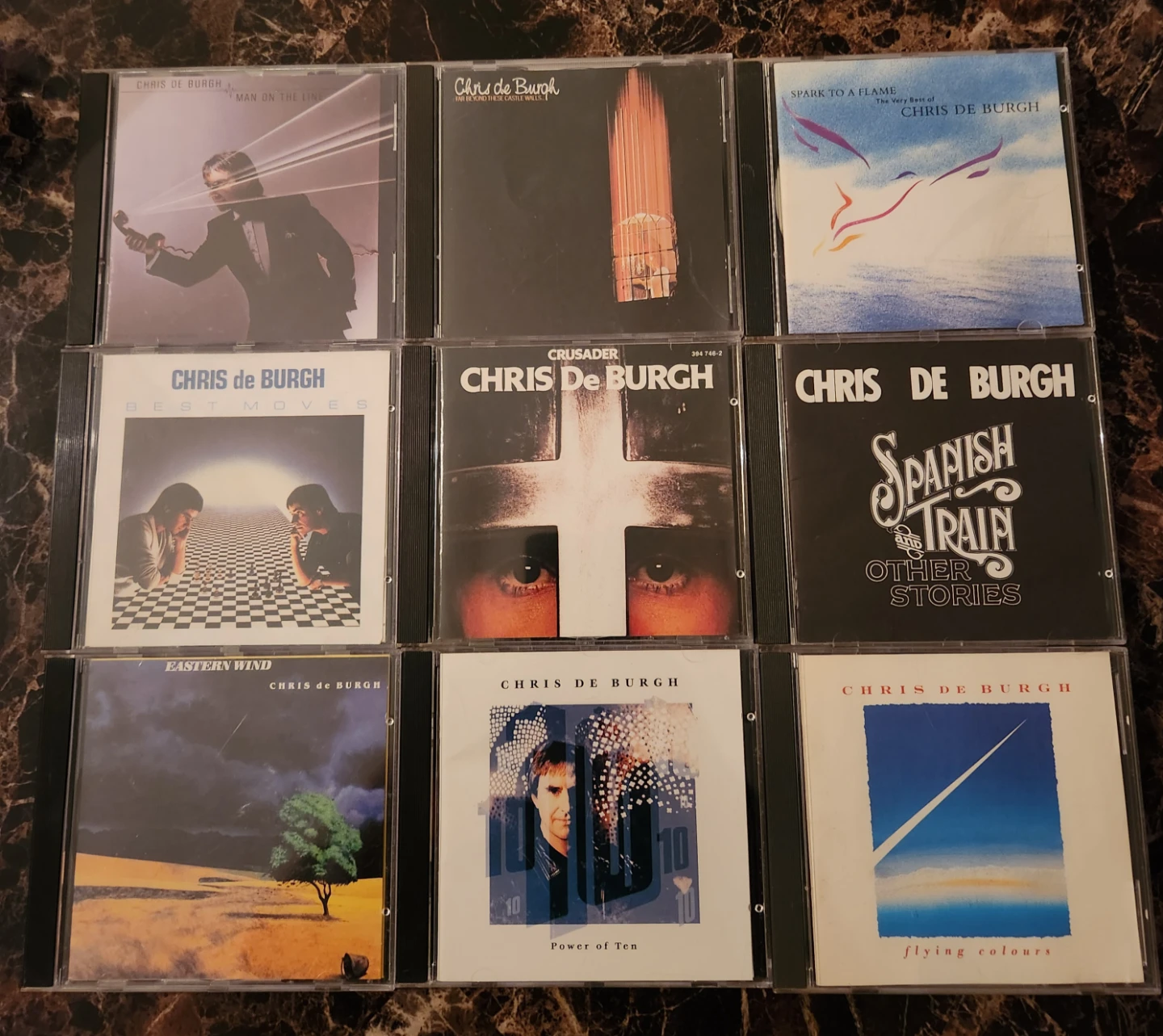 9 Chris de Burgh Music CDs