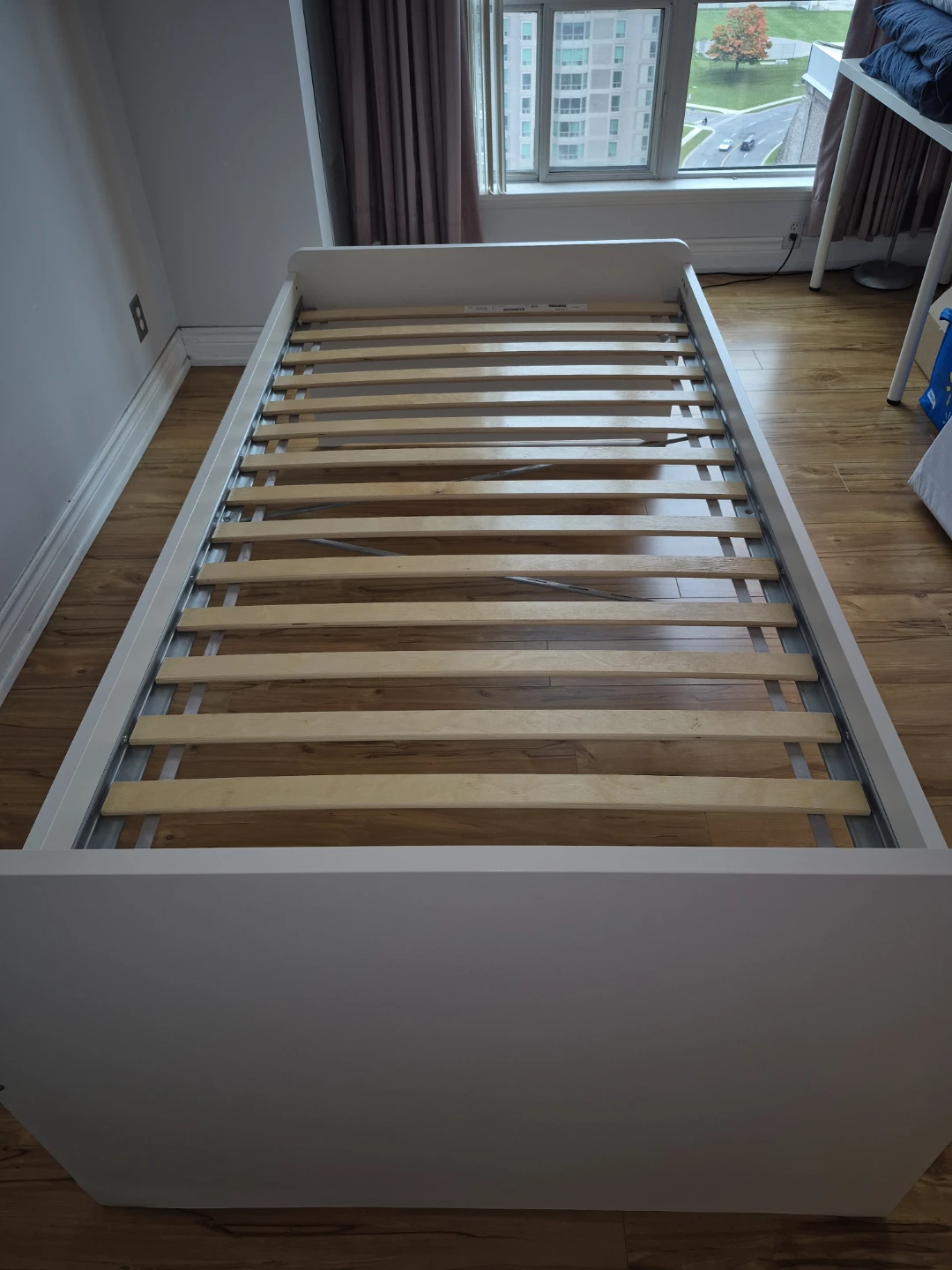 🛏️ IKEA SLÄKT Twin Bed Frame + LURÖY Slats - photo 2