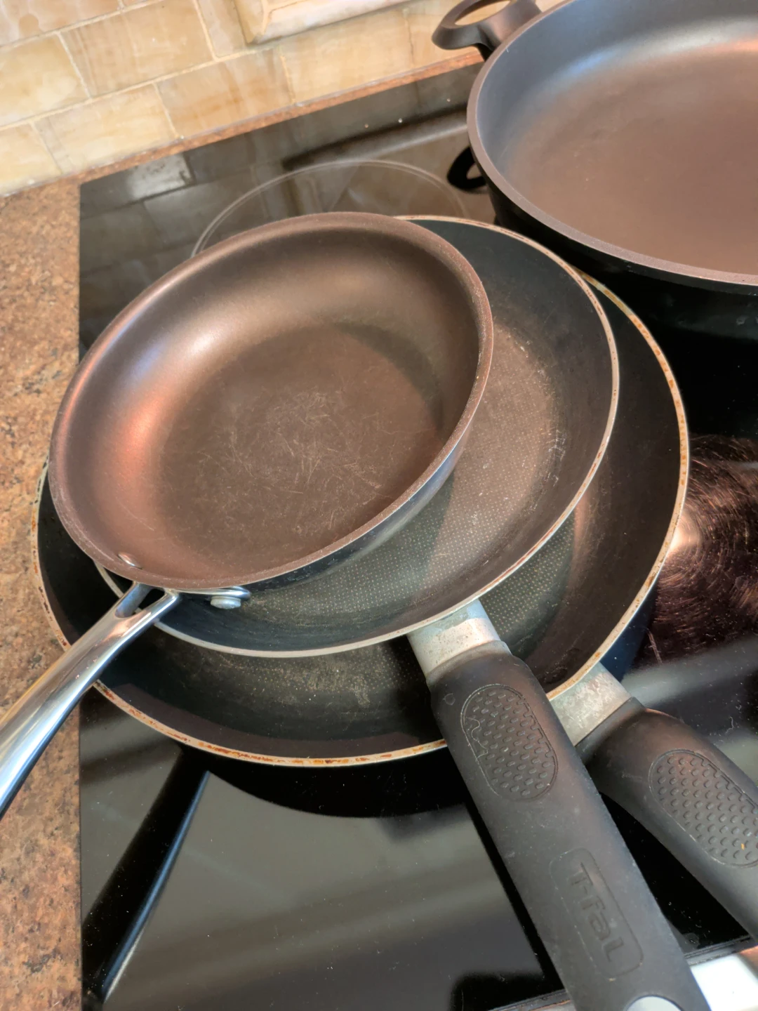 Set of 5 Frying Pans and 1 Saucepan - photo 4