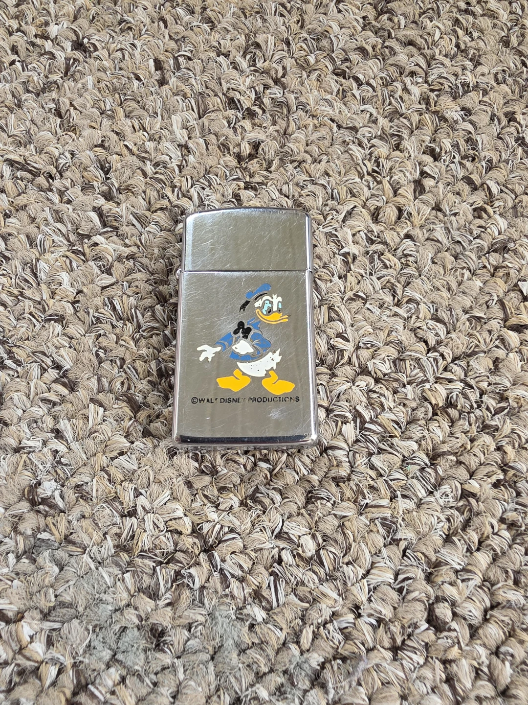 Donald Duck Zippo Lighter