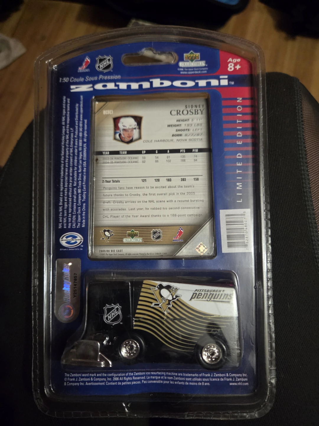Zamboni Pittsburgh Penguins Limited Edition with Trading Card - photo 2