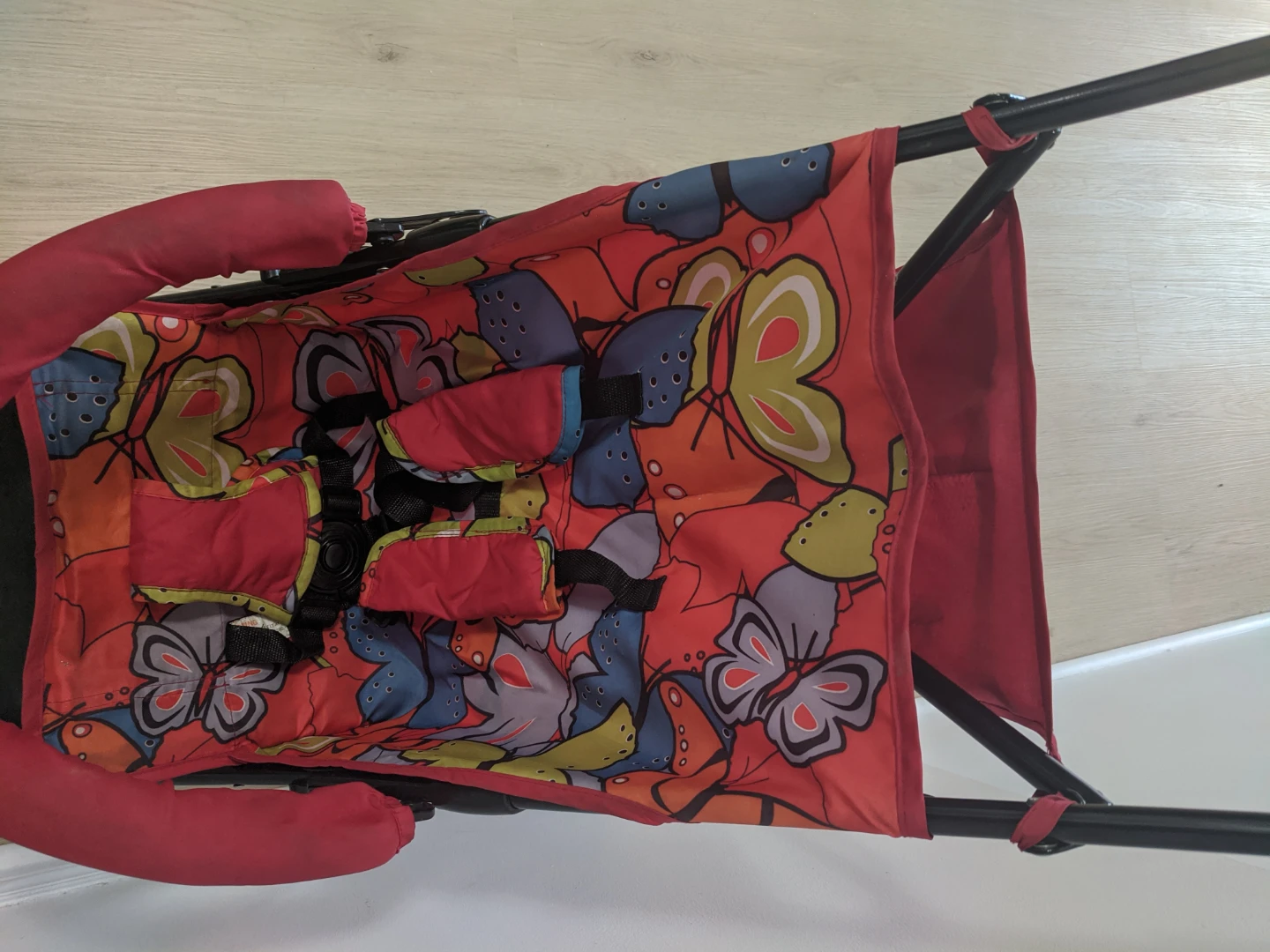 LuvLap Red Butterfly Stroller - photo 4