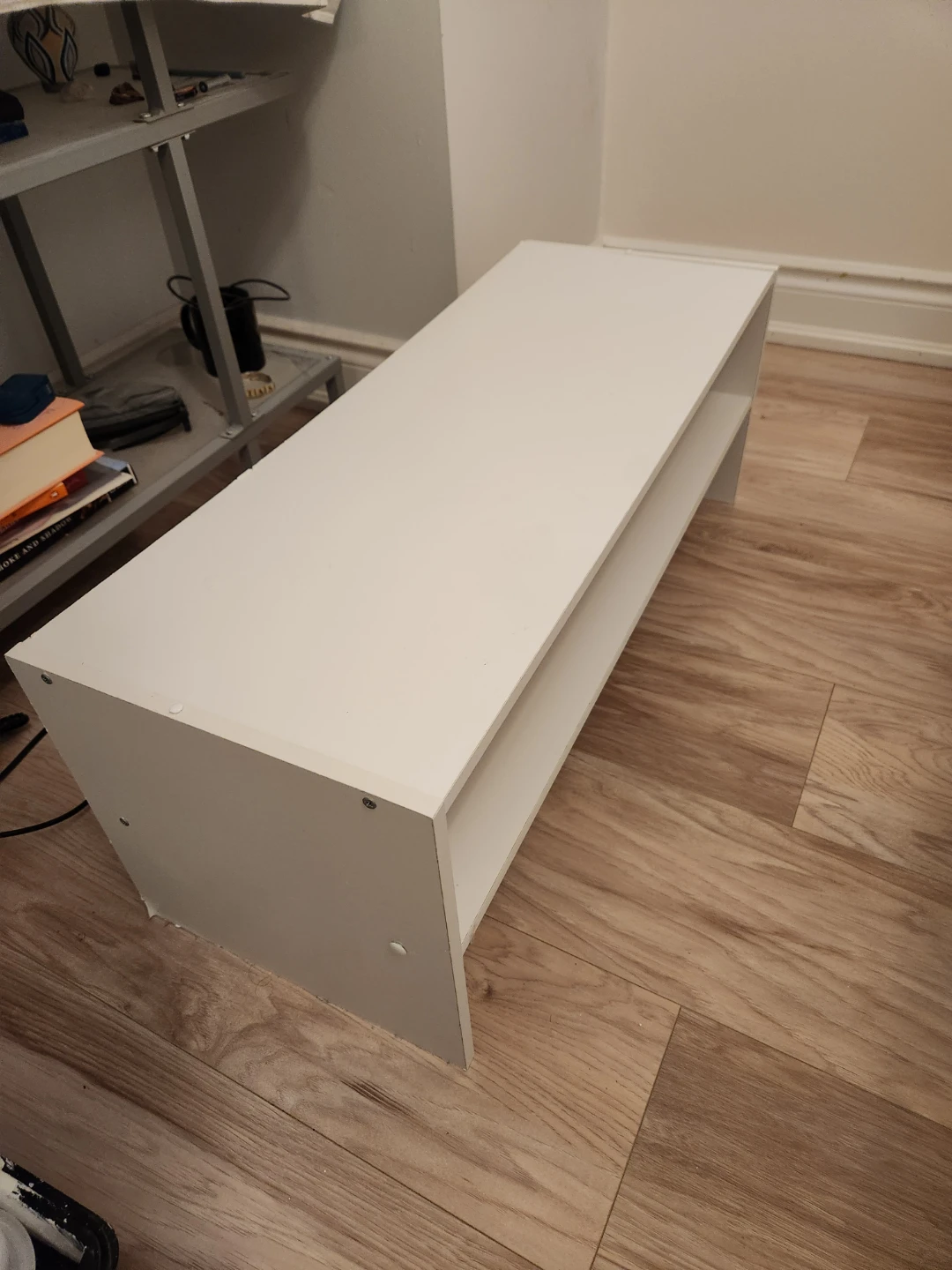 White storage shelf - photo 3