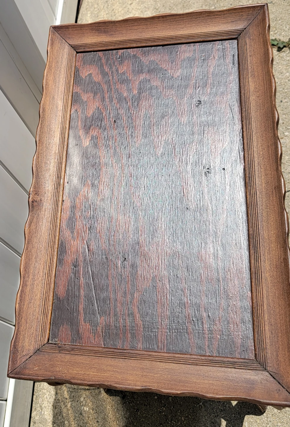 Vintage Wooden Side Table $80 - photo 5