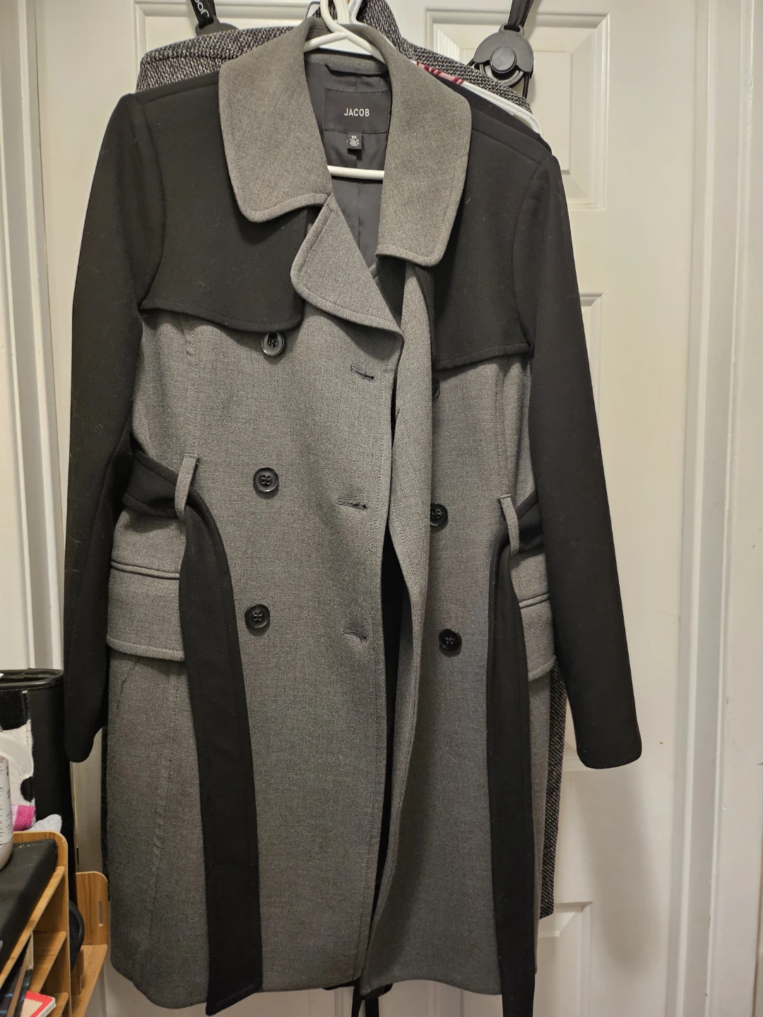 Jacob Wool Blend Trench Coat. 🏈 - photo 3