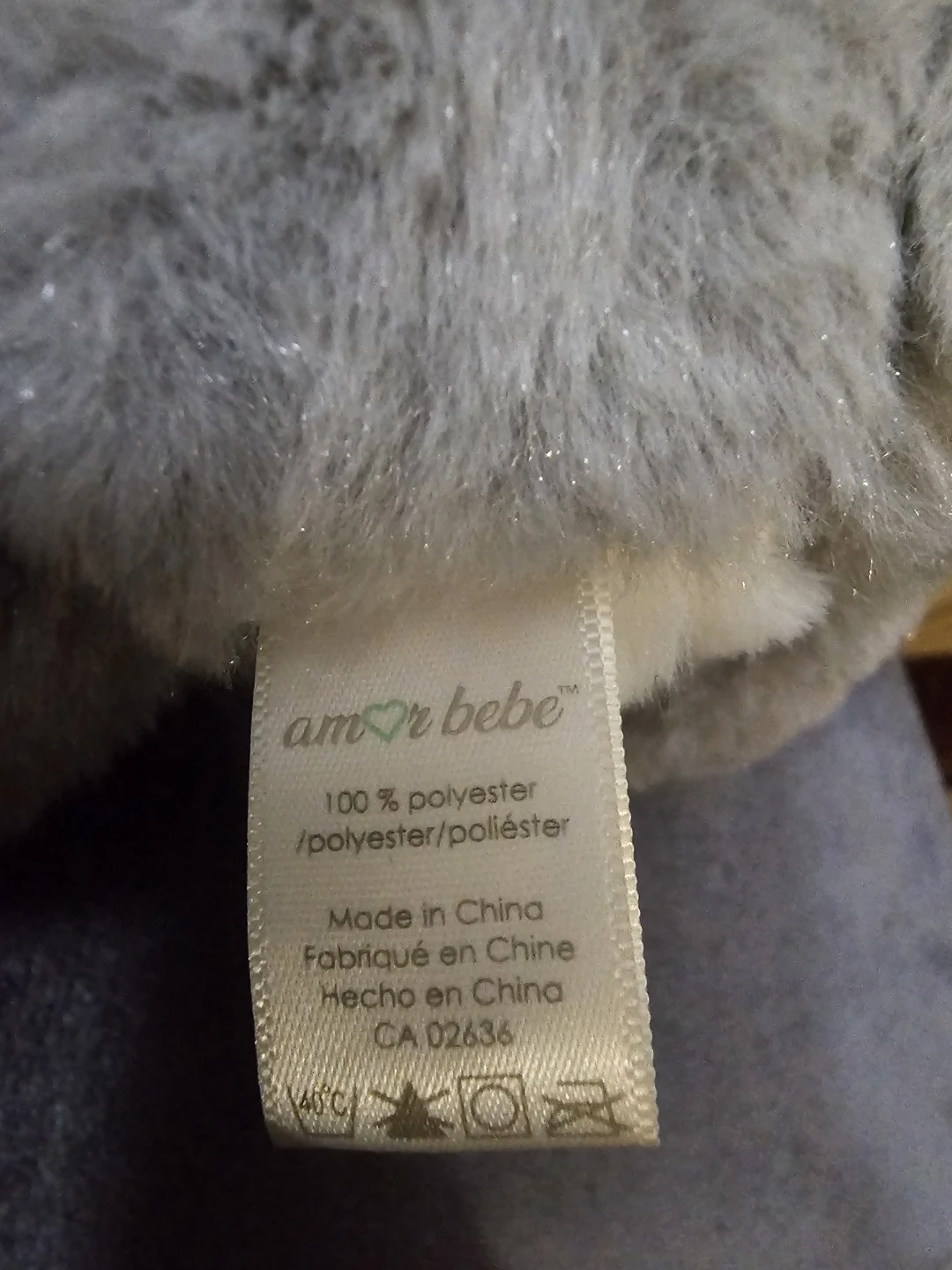 Amor Bebe Grey Husky Plush Toy - photo 3