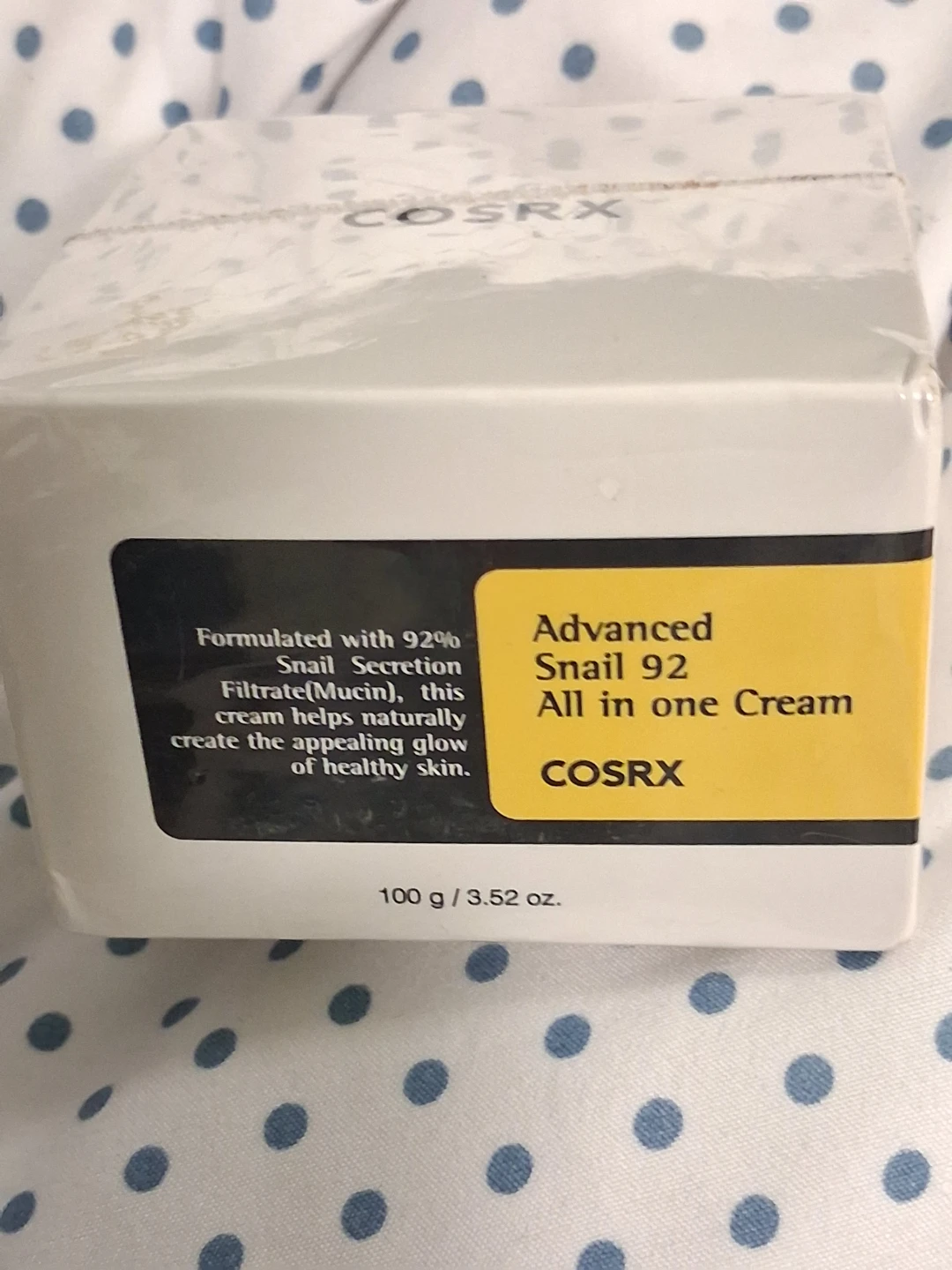 New & Sealed COSRX Advanced Snail 92 All in One Cream 100g