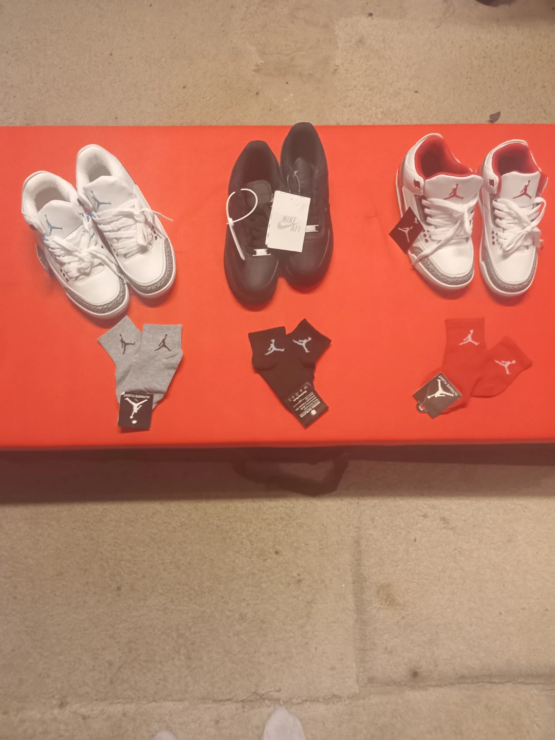 Jordan Shoes and Matching Socks Set - photo 2