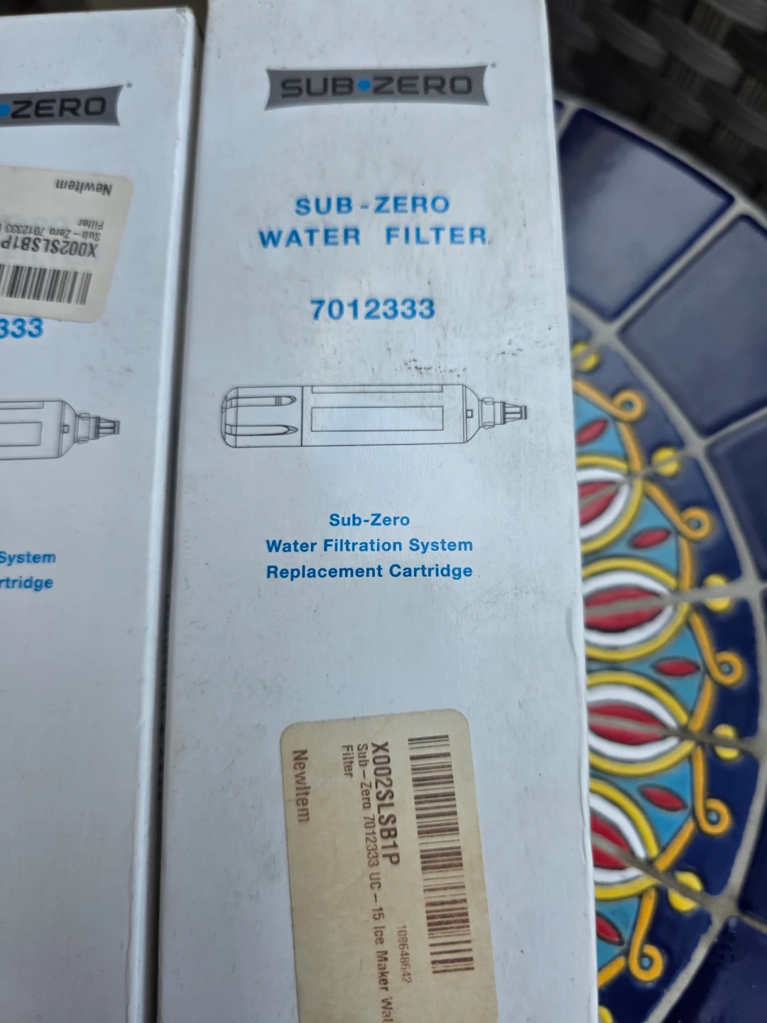 2 Sub-Zero Water Filter Cartridges 7012333 - photo 2