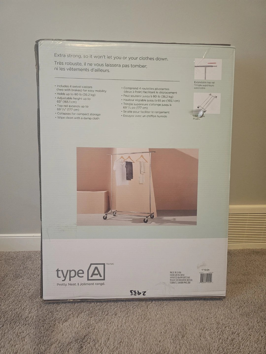 Garment Rack on Wheels - photo 2