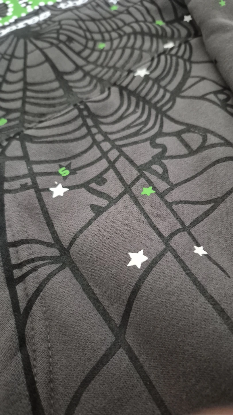 SP5DER Hoodie Charcoal Green - photo 5