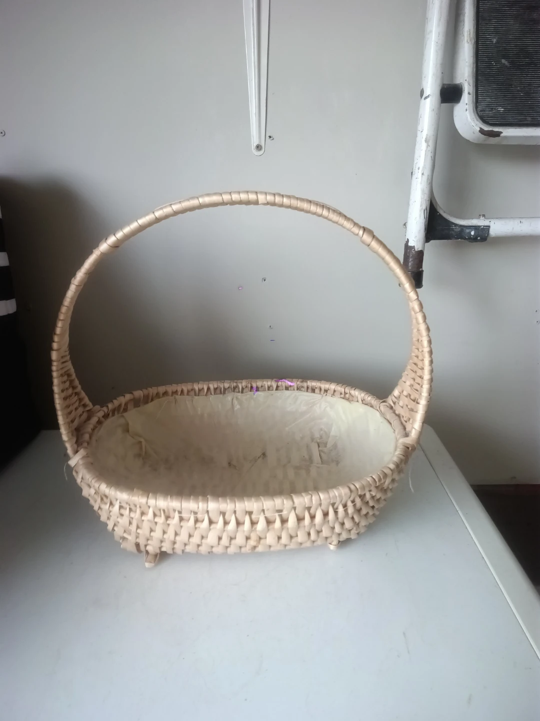 🏈Woven Basket with Fabric Liner