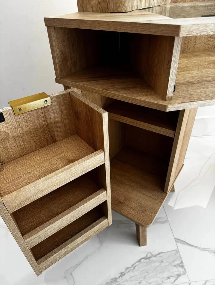 Lighted Tri-fold Vanity Desk - photo 5
