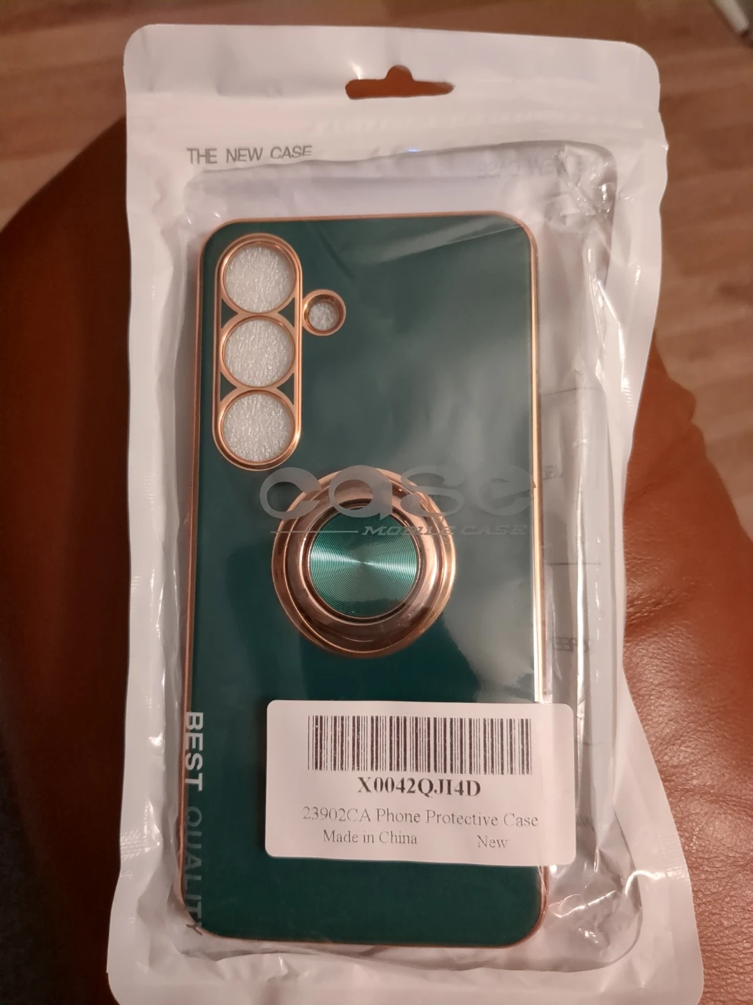 Samsung Galaxy A14 5G Case - Green and Bronze