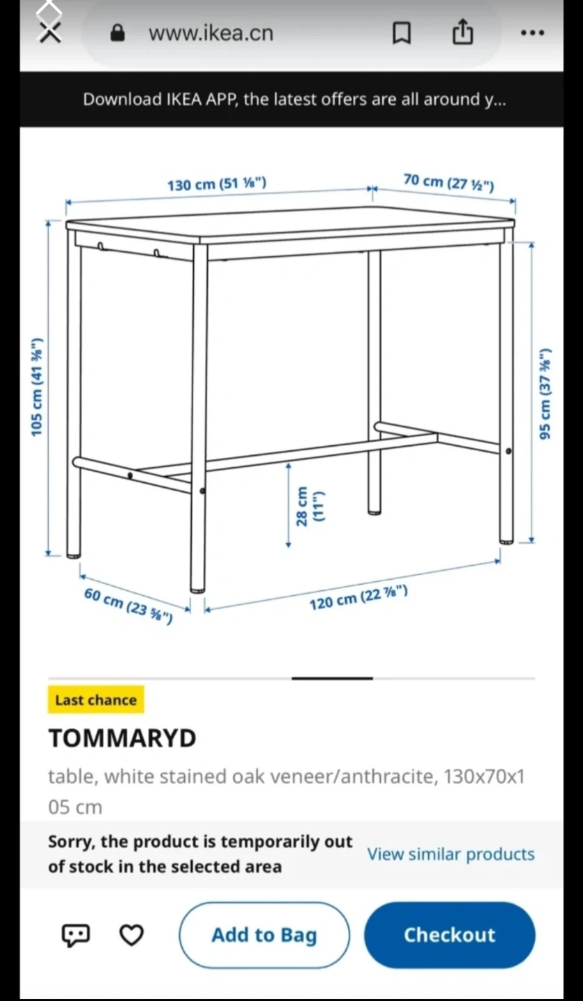 IKEA TOMMARYD Table - photo 5