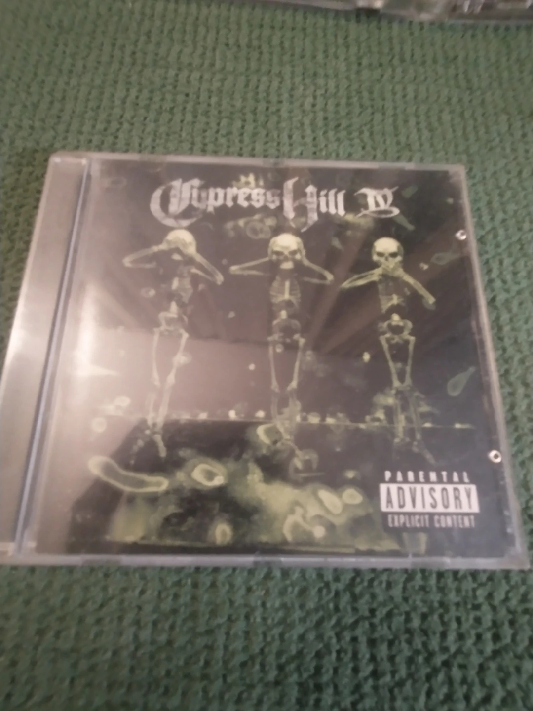 Cypress Hill IV original CD, parental warning