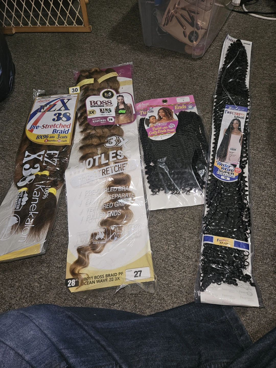 Large Collection of Synthetic Braiding Hair - photo 3