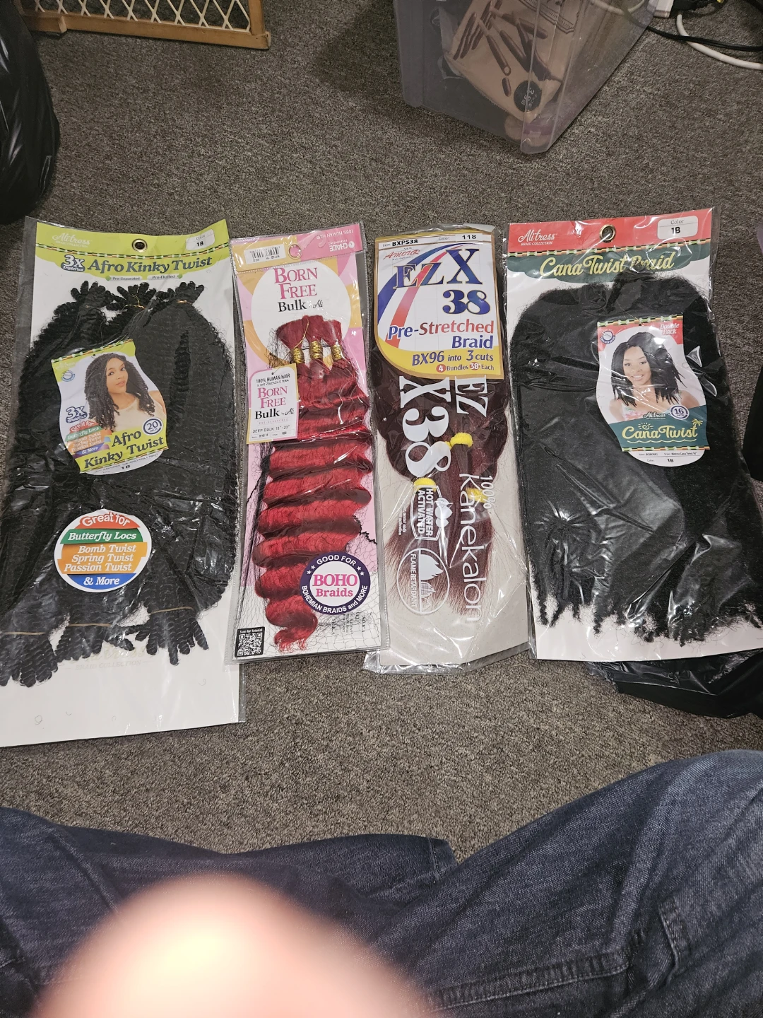 Large Collection of Synthetic Braiding Hair - photo 4