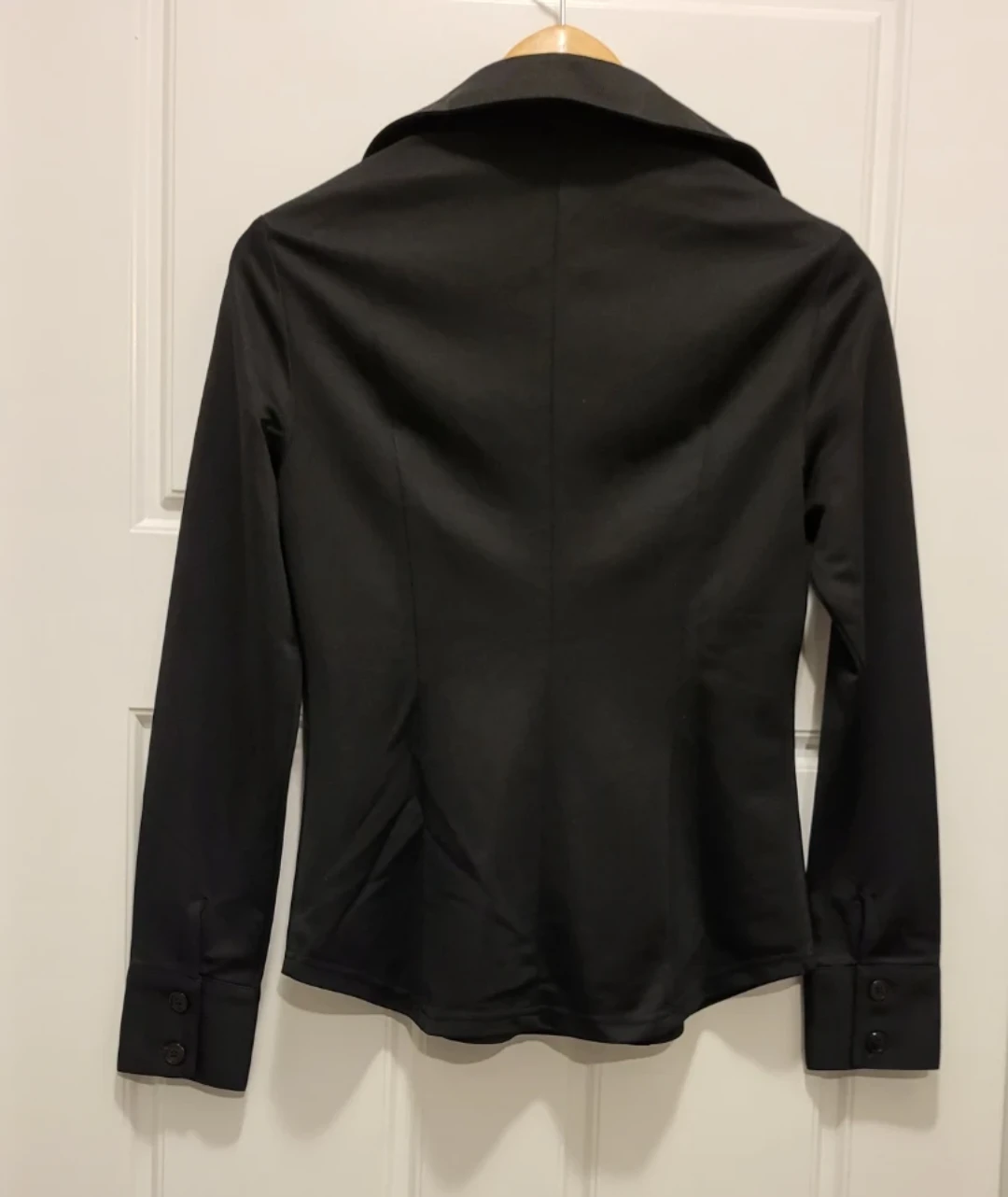 Black Long Sleeve Blouse - photo 2
