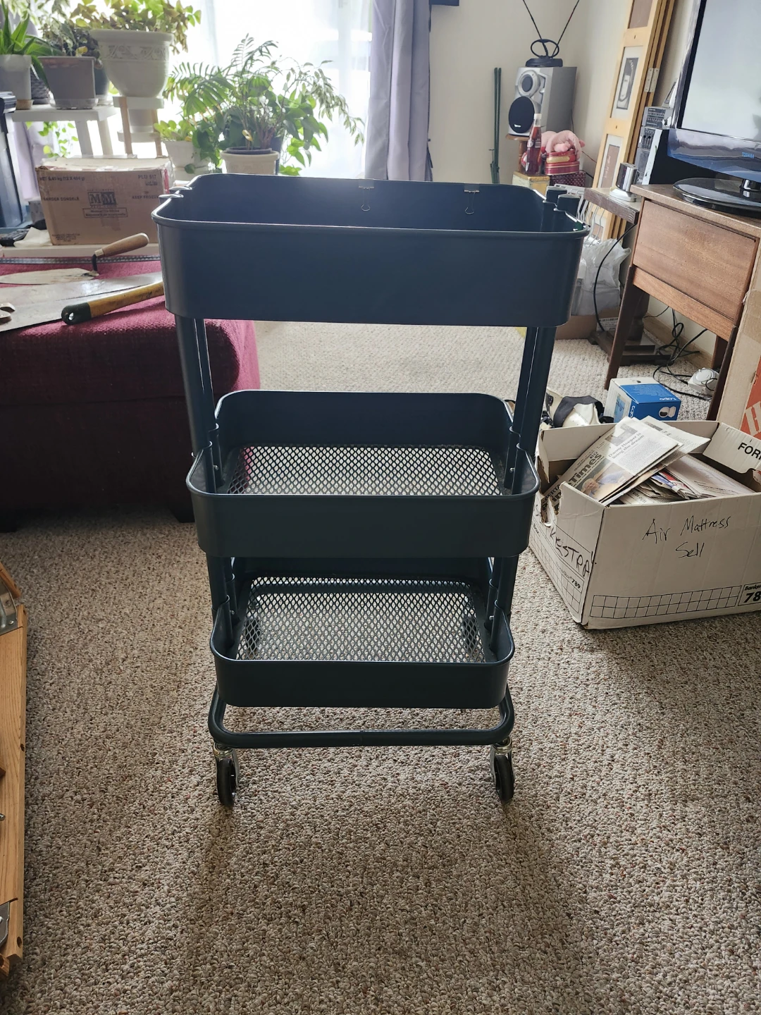 Metal trolley