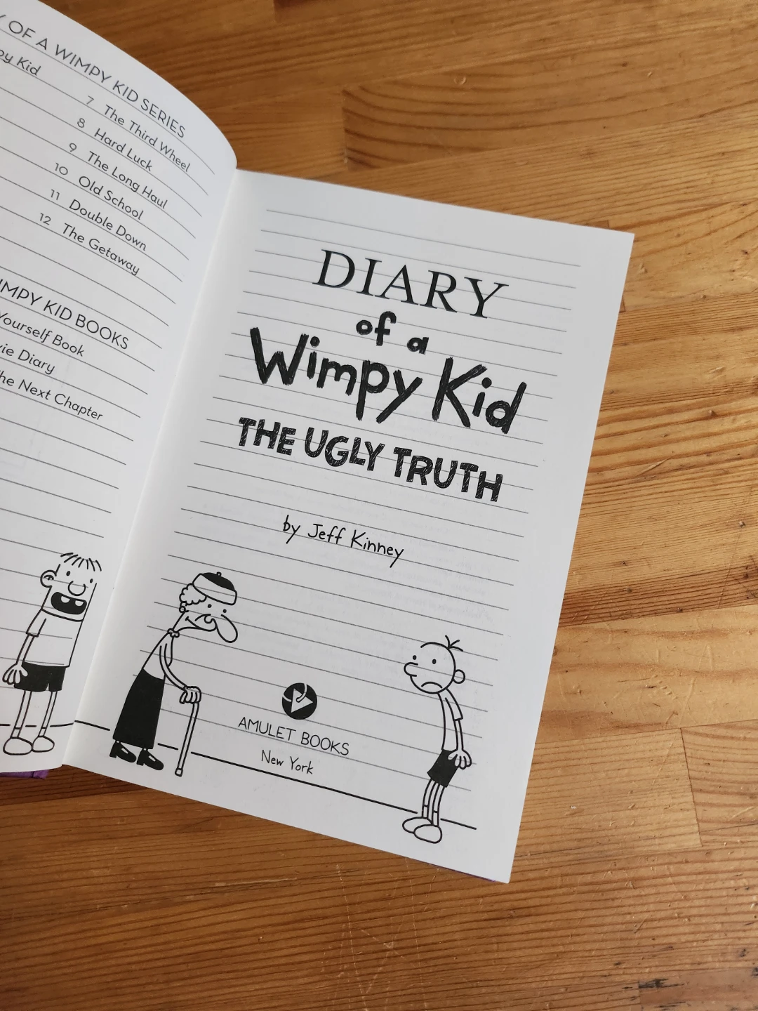 Diary of a Wimpy Kid: The Last Straw The Ugly Truth Hardcover - photo 5
