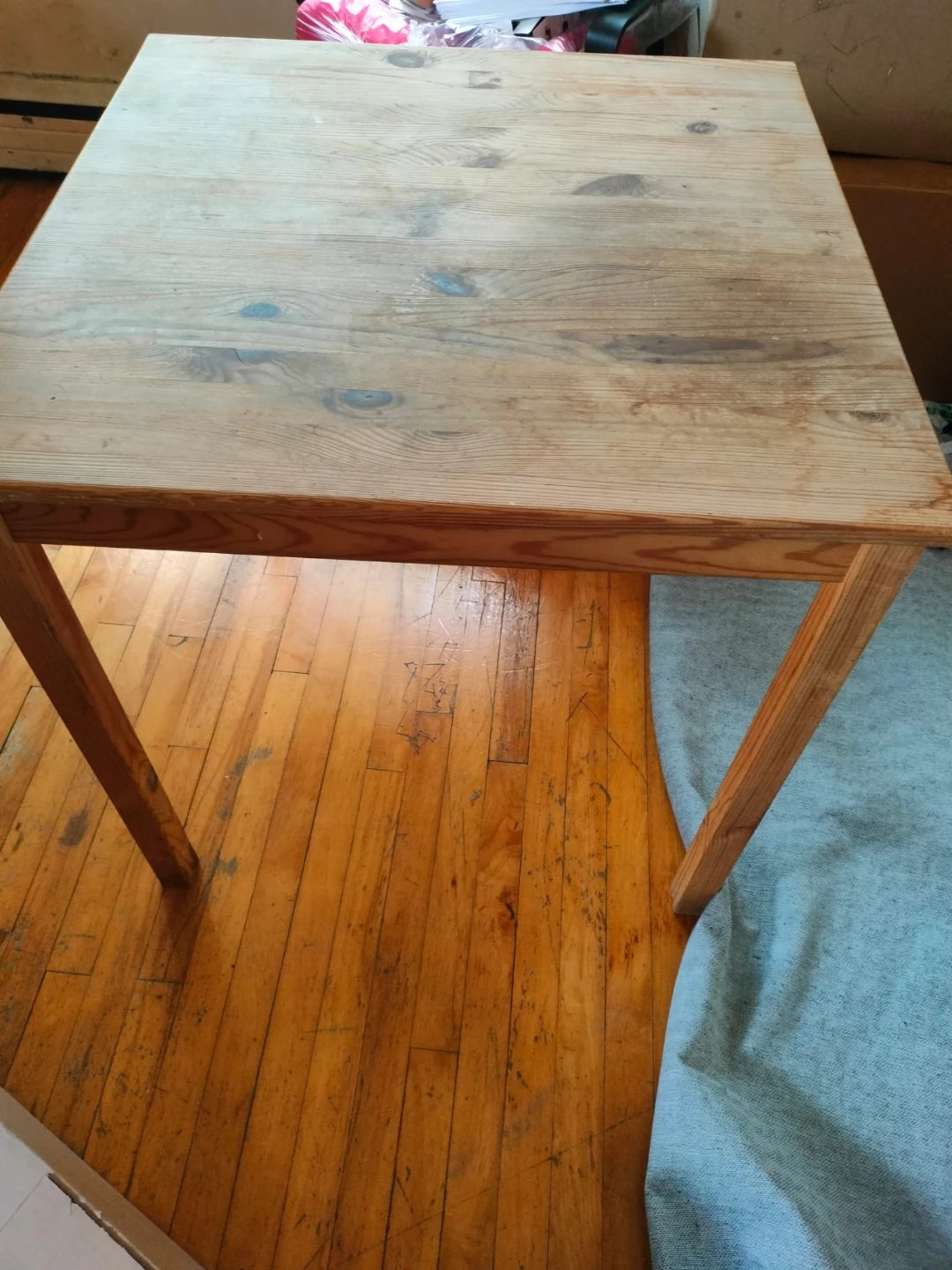 IKEA INGO Solid Pine Table – Compact Dining / Desk / DIY Project - photo 2