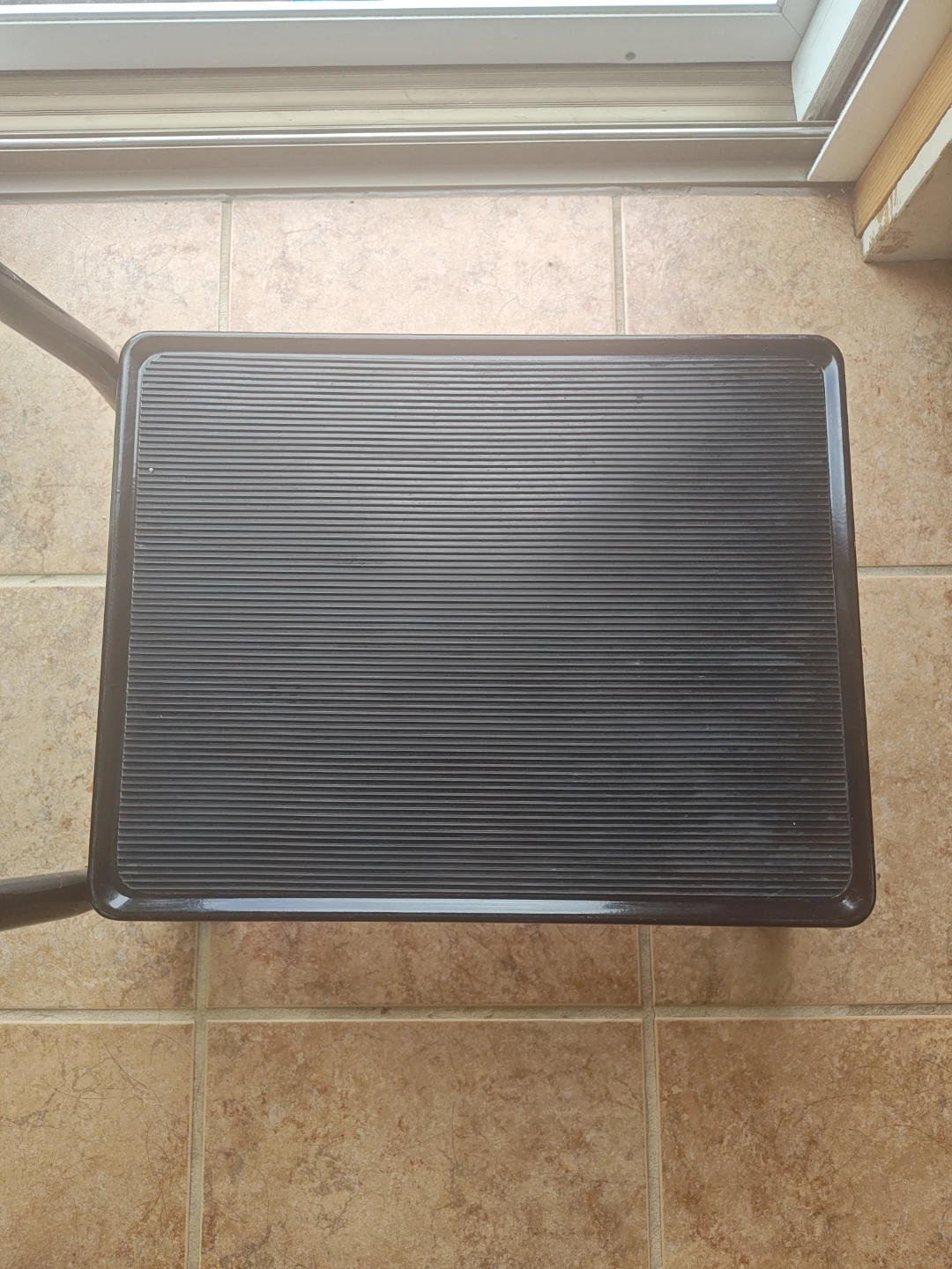 Black Step Stool with Support Handle - photo 5
