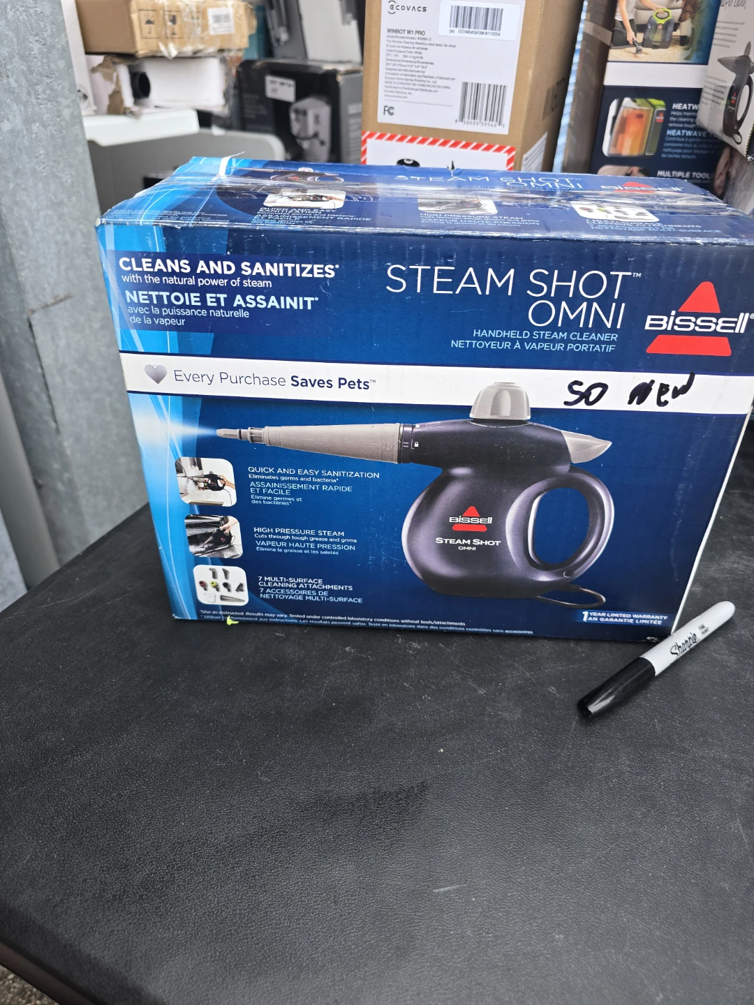Bissell Steam Shot Handheld Steam Cleaner - photo 2